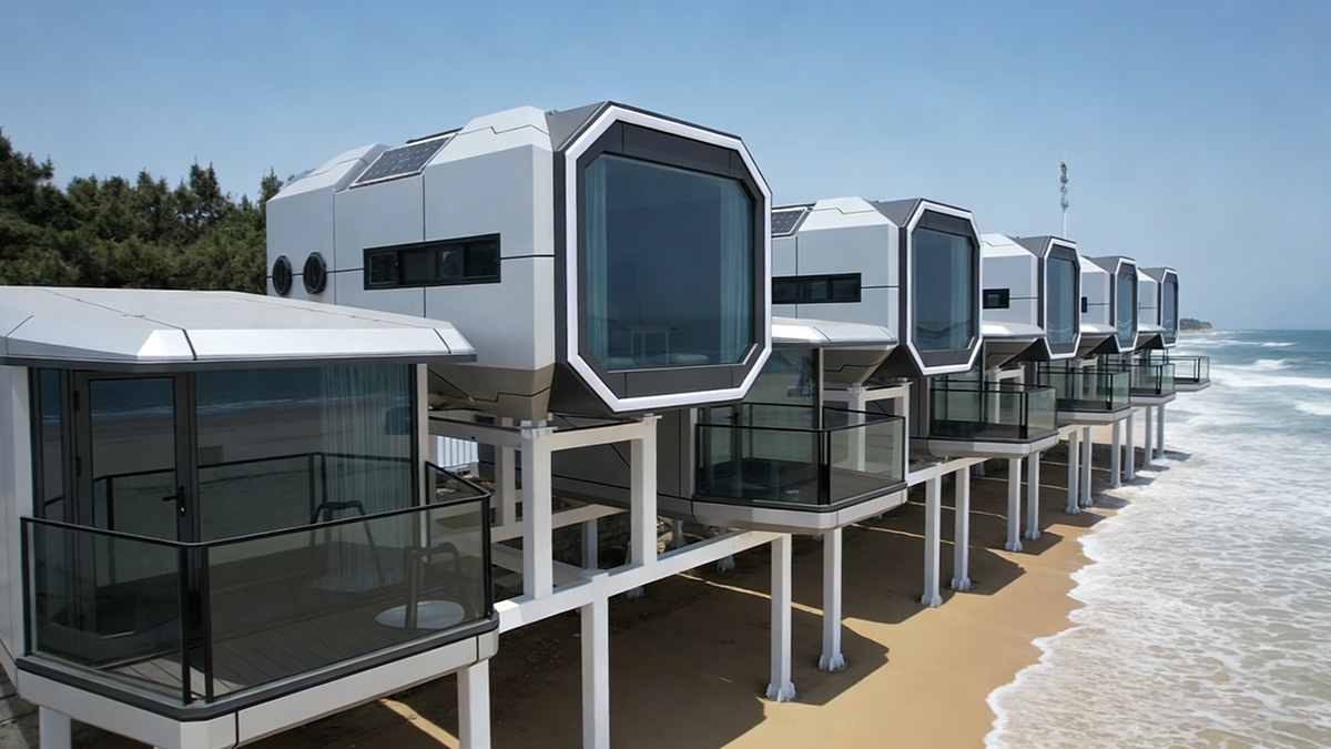 Space Pod House For Tourist Spot