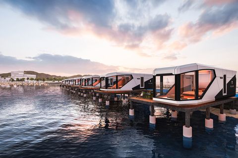 Space Capsule Houses Versus Traditional Lodgings for Modern Tourists