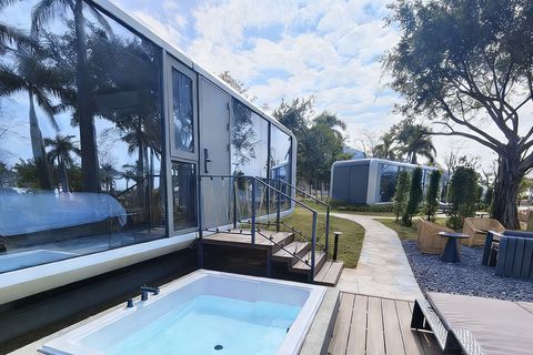 How Smart Technology Powers Modern Space Capsule Houses