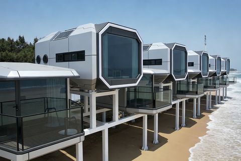 What is a capsule house and how is it unique from micro-homes